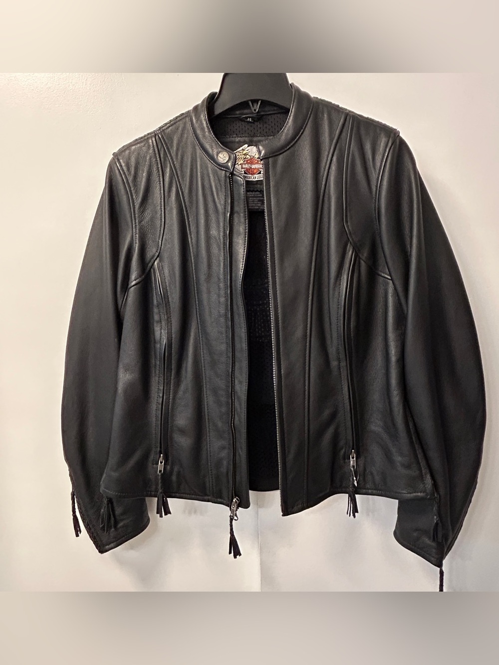Harley Davidson Willie G Leather Jacket Women’s Medium NEW!